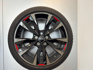 Audi Original Komplettrad – 18 Zoll Acumen 5-V-Speichen-Design 