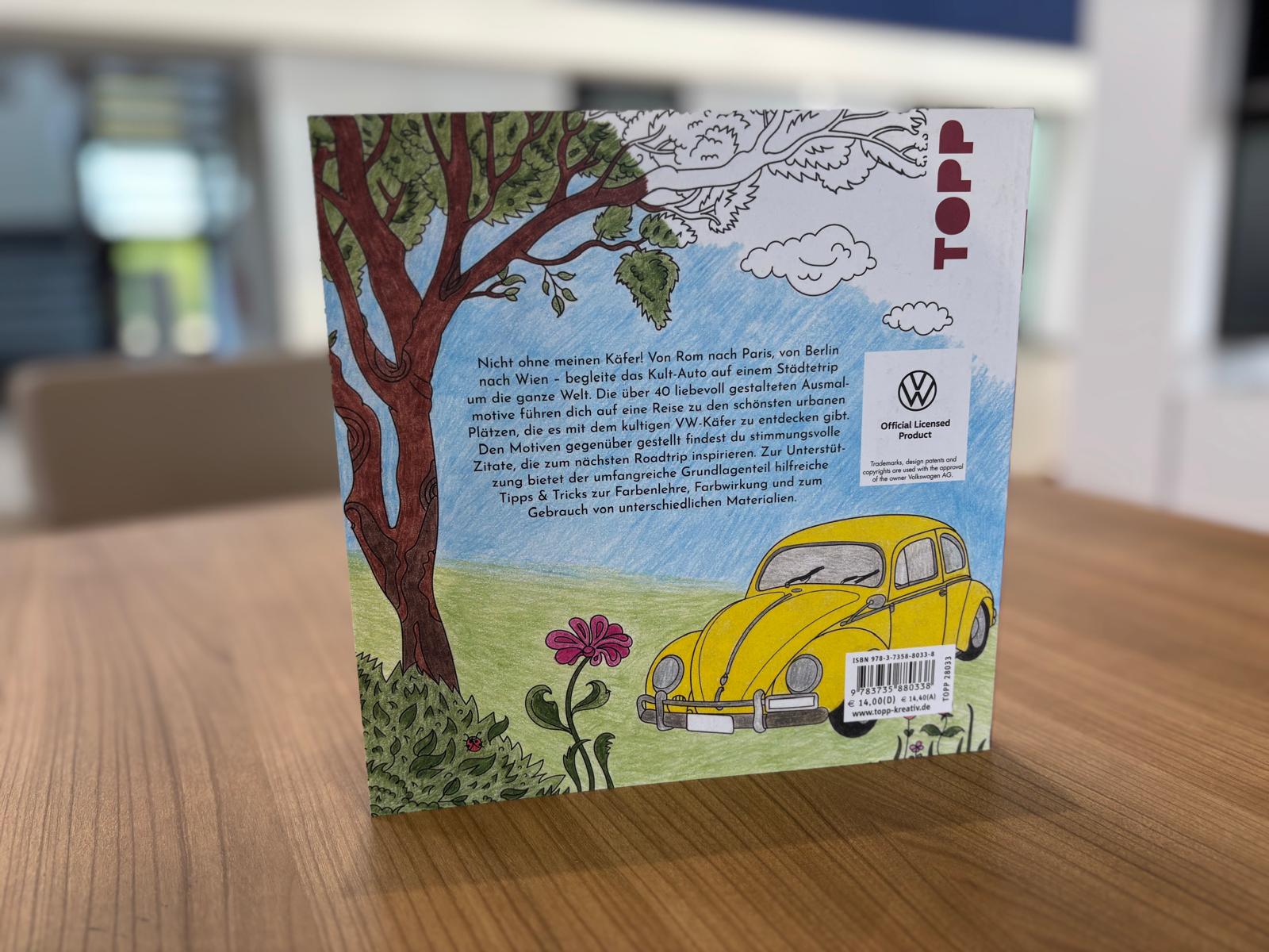 VW Käfer ausmalbuch