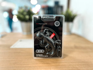Audi Schlüsselanhänger aus Leder & Eisen - Stilvolles Zubehör für